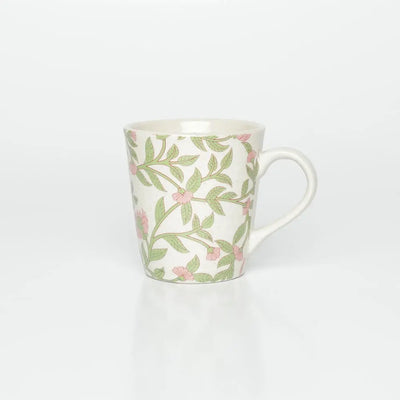 Kamal Print Floral Ceramic Mug Set of 2 Amalfiee_Ceramics