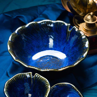 Kanak Premium Ceramic Medium Serving Bowl Amalfiee Ceramics