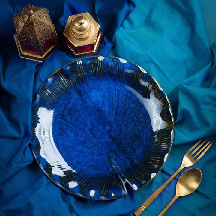 Kanak Premium Large Ceramic Dinner Plate Amalfiee Ceramics
