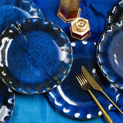 Kanak Premium Large Ceramic Dinner Plate Amalfiee Ceramics