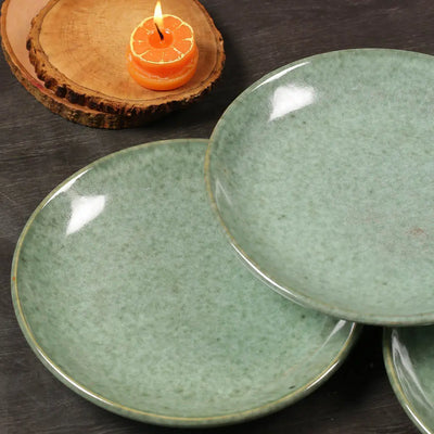 Komal Ceramic Quarter Dinner Plates Amalfiee_Ceramics