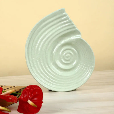 Lemongrass  Exclusive Ceramic Shell Serving Platter Amalfiee_Ceramics