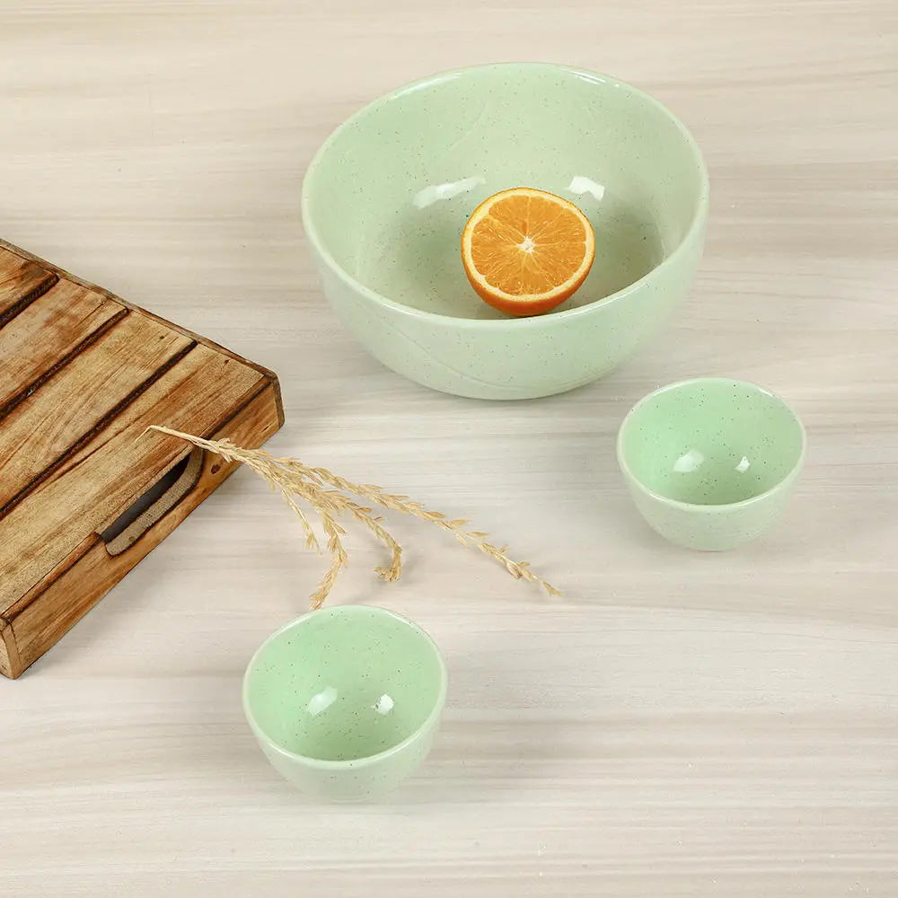 Lemongrass Absolute Ceramic Bowl set Amalfiee_Ceramics