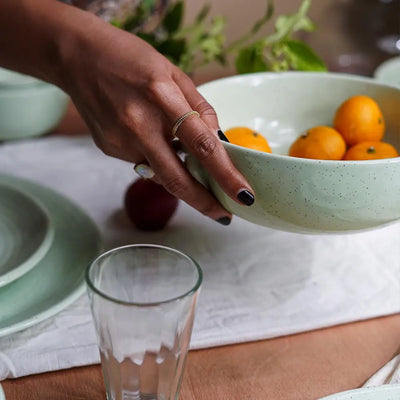 Lemongrass Ceramic Serving Bowls Amalfiee_Ceramics