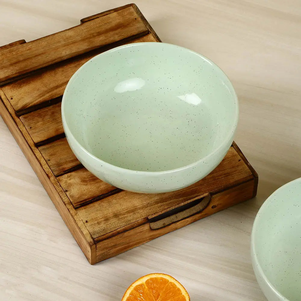 Lemongrass Exclusive 7"&amp;8" Ceramic Serving Bowls Amalfiee_Ceramics