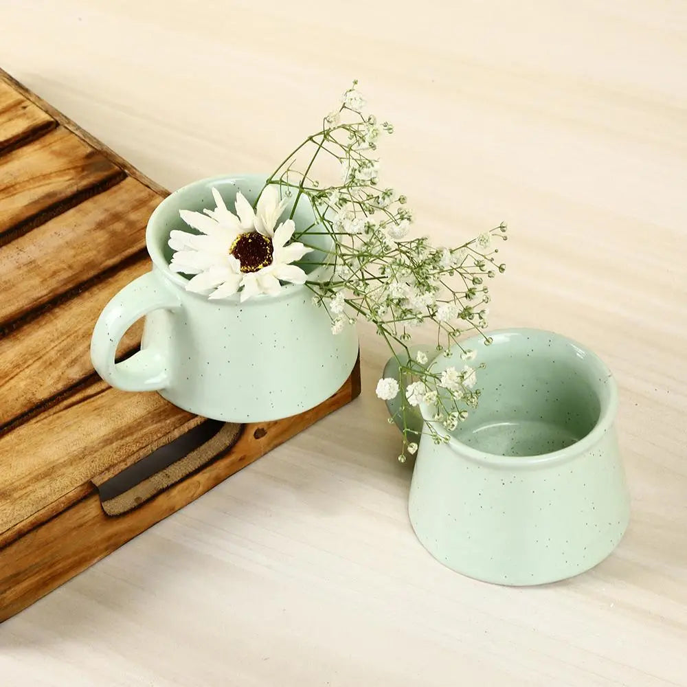 Lemongrass Exclusive Ceramic Mug set of 2 Amalfiee_Ceramics