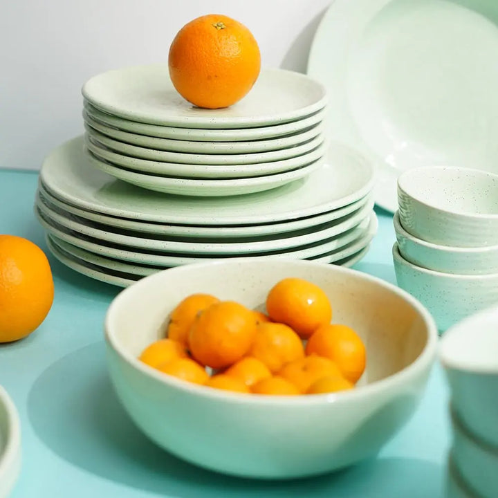 Lemongrass Massive Ceramic Dinner Set of 54 Pcs Amalfiee_Ceramics