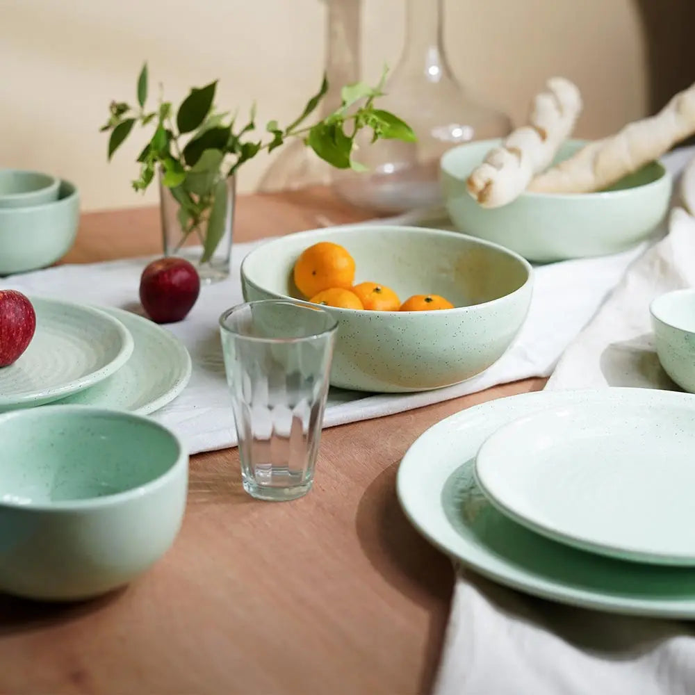 Lemongrass Premium Ceramic Dinner Set of 28 Pcs Amalfiee_Ceramics