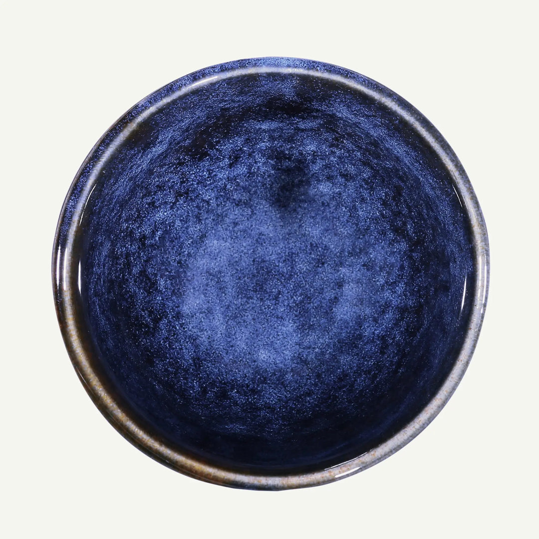 Mehran Ceramic Serving Bowls with Golden Rimmed Edges Amalfiee_Ceramics