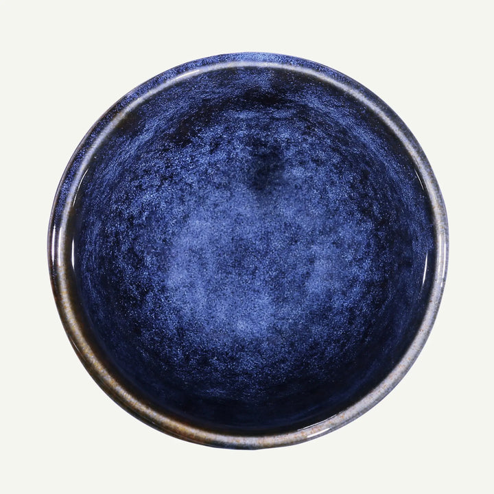 Mehran Ceramic Serving Bowls with Golden Rimmed Edges Amalfiee_Ceramics