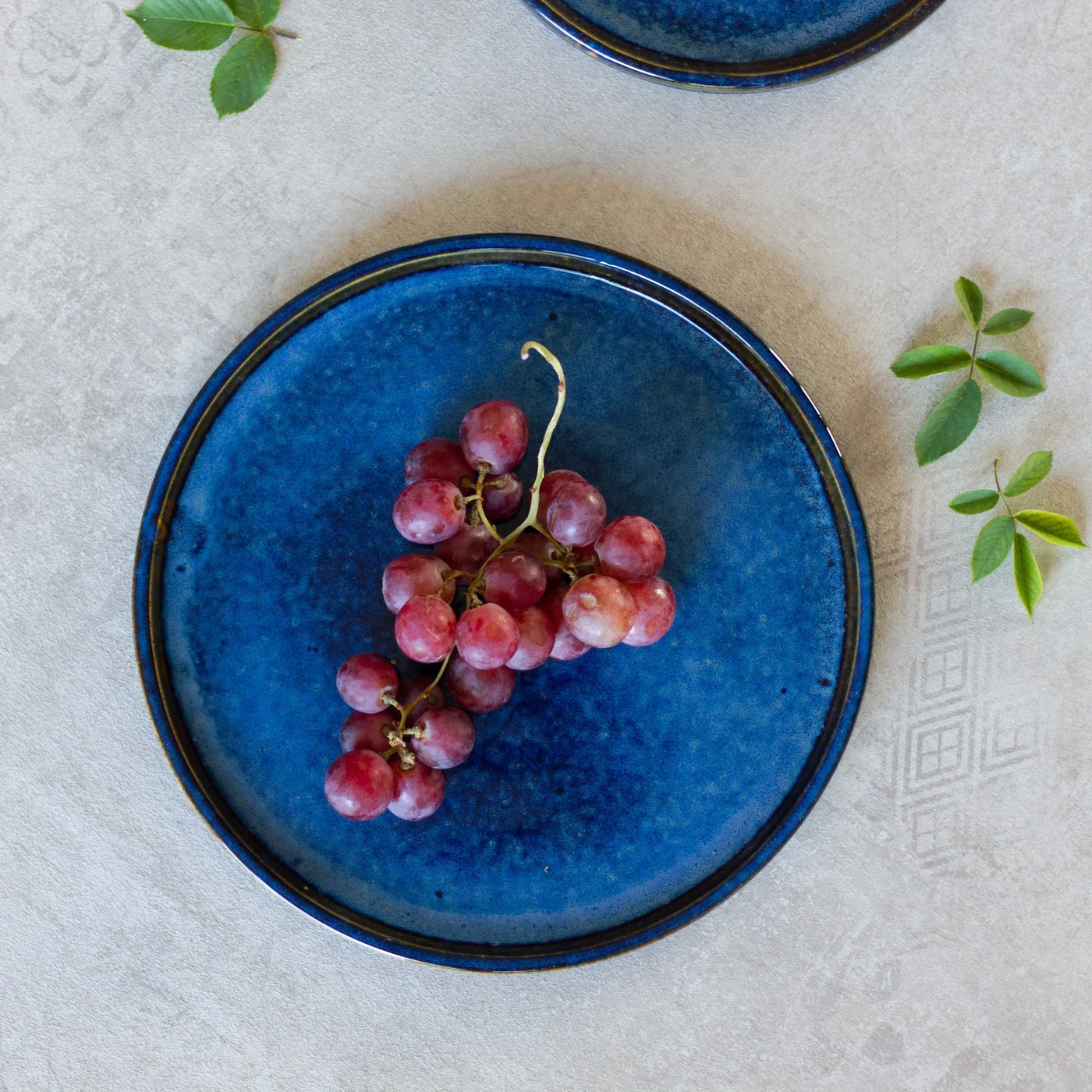 Mehran Exclusive Ceramic Flat Plate Set of 2 Amalfiee Ceramics