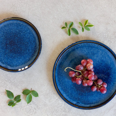 Mehran Exclusive Ceramic Flat Plate Set of 2 Amalfiee Ceramics