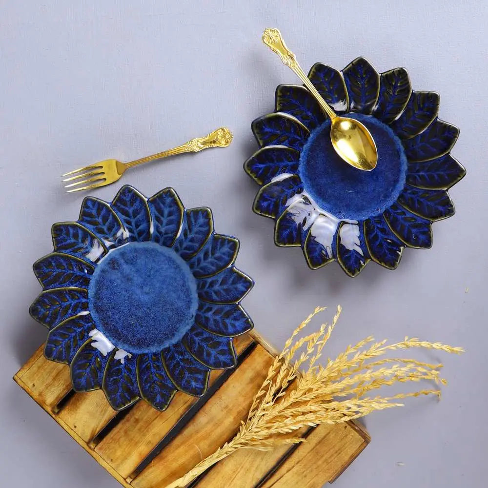 Mehran Premium Ceramic Flower Platter Amalfiee_Ceramics