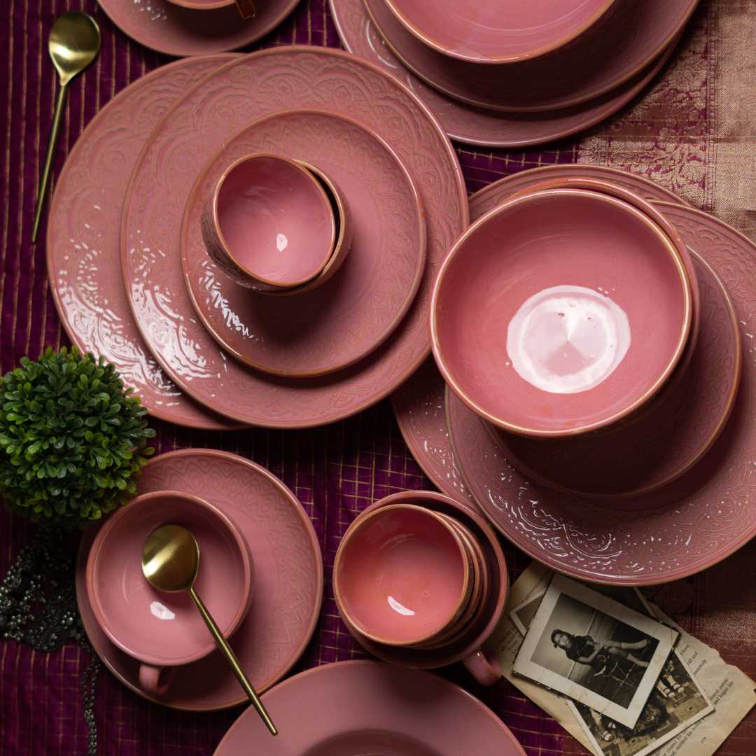 Miami Ceramic Dinner Set of 10 Pcs Amalfiee Ceramics