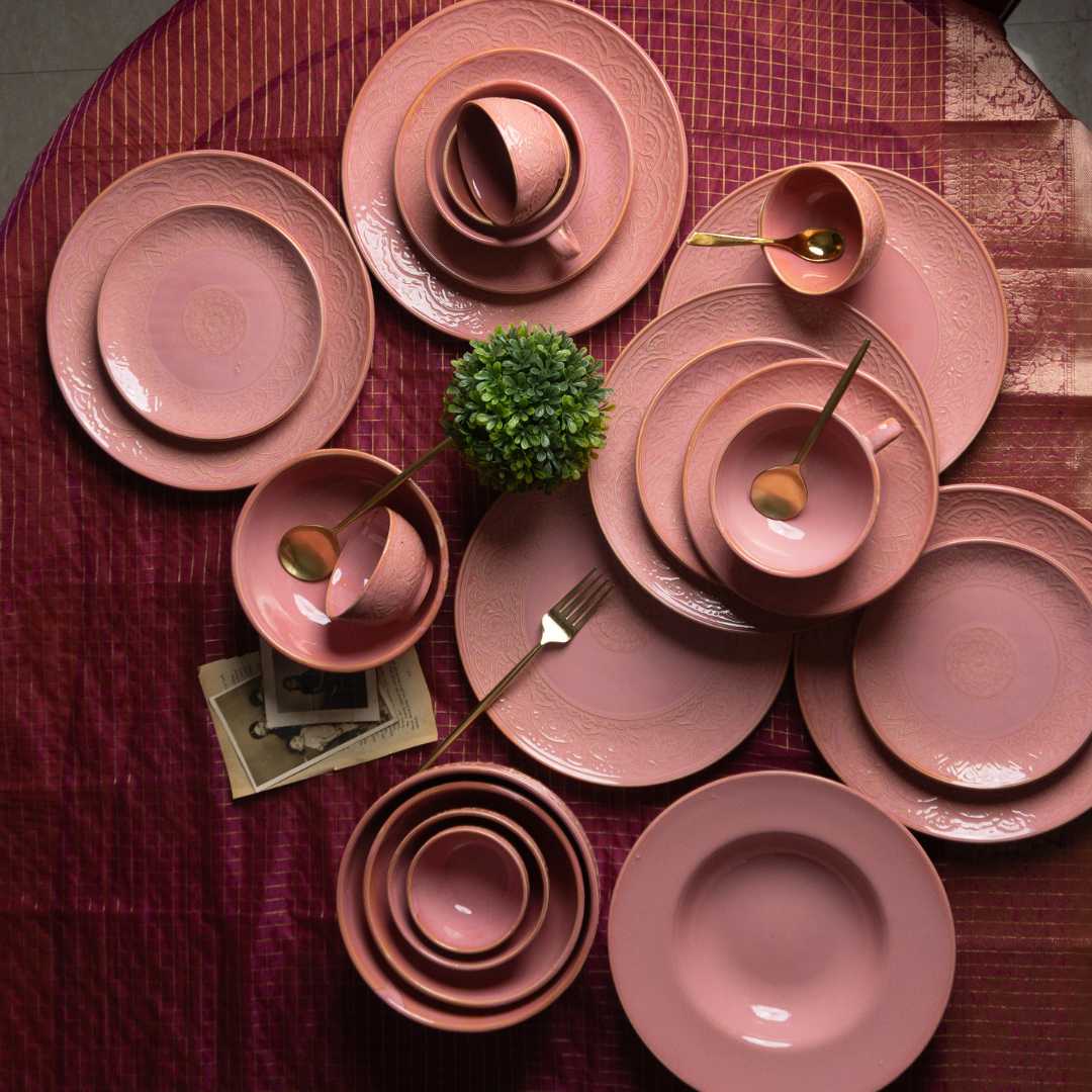 Miami Ceramic Dinner Set of 28 Pcs Amalfiee Ceramics