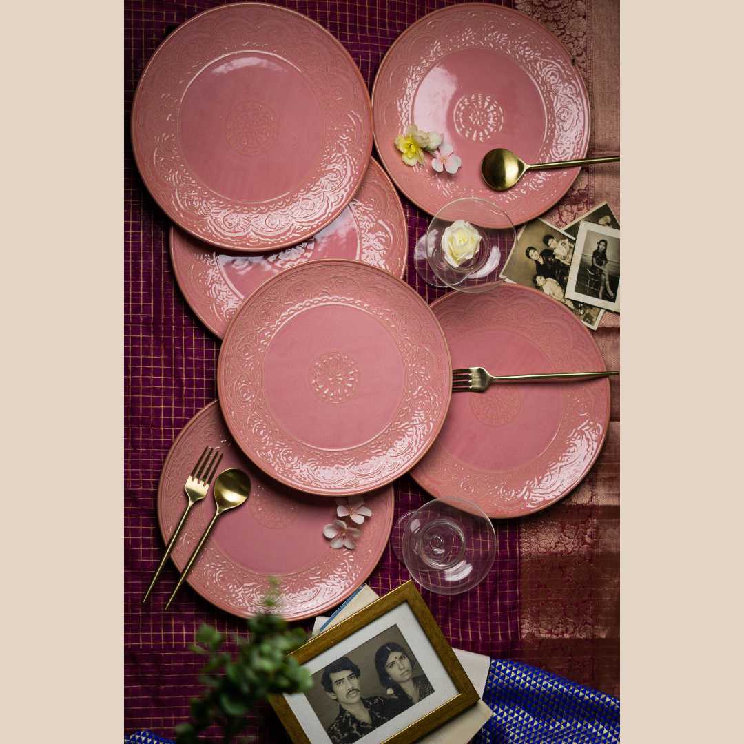 Miami Exclusive Ceramic Dinner Plates Set of 2 Amalfiee Ceramics