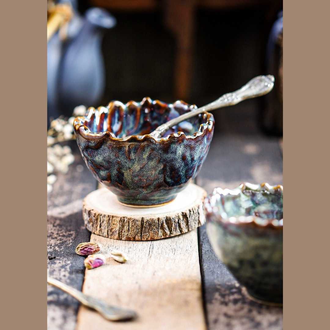 Navhara Artistic Ceramic Portion Bowls Amalfiee Ceramics