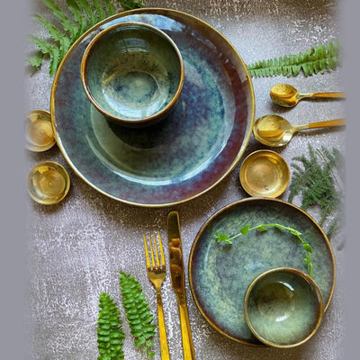 Navhara Exclusive Ceramic Dinner set for 4 Pcs Amalfiee_Ceramics