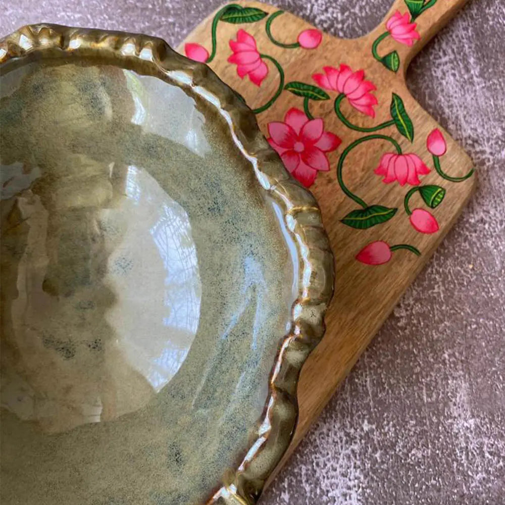 Navhara Exclusive Ceramic Serving Bowl Amalfiee_Ceramics