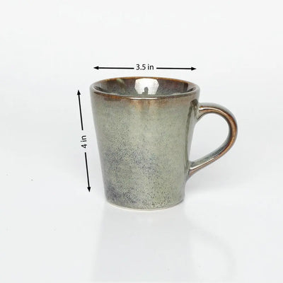 Navhara Green Ceramic Coffee Mug Set of 2 Amalfiee_Ceramics