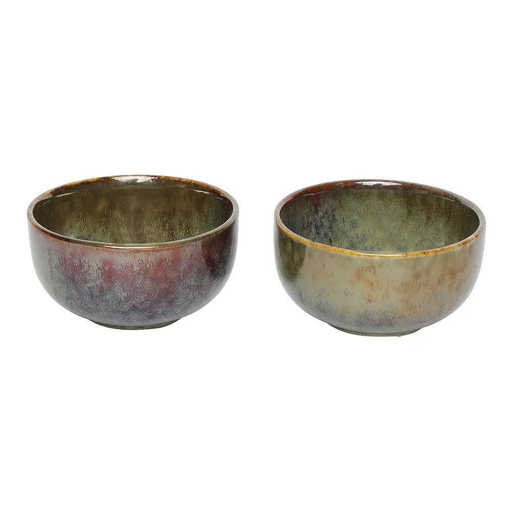 Navhara Round Ceramic Serving Bowl Set of 2 Amalfiee_Ceramics