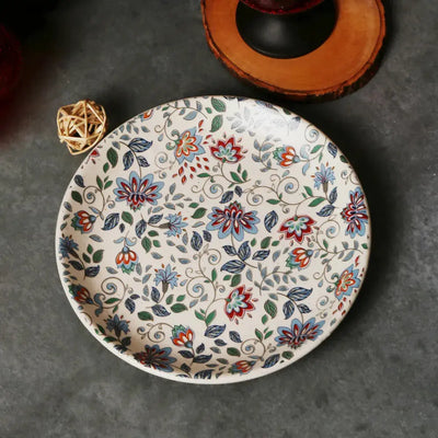 Neelkamal Ceramic Quarter Dinner Plate Amalfiee_Ceramics