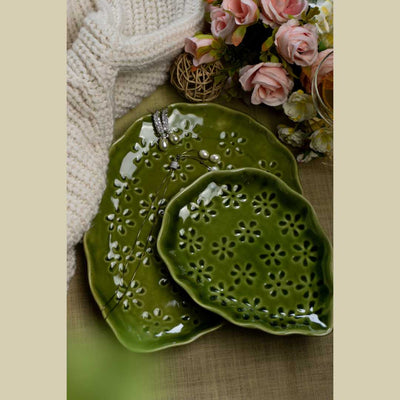 Paris Exclusive 11" Ceramic Oval Platter Amalfiee Ceramics