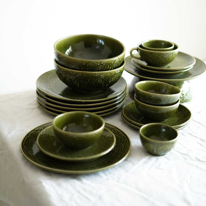 Paris Exclusive Ceramic Dinner Set of 10 Pcs Amalfiee Ceramics