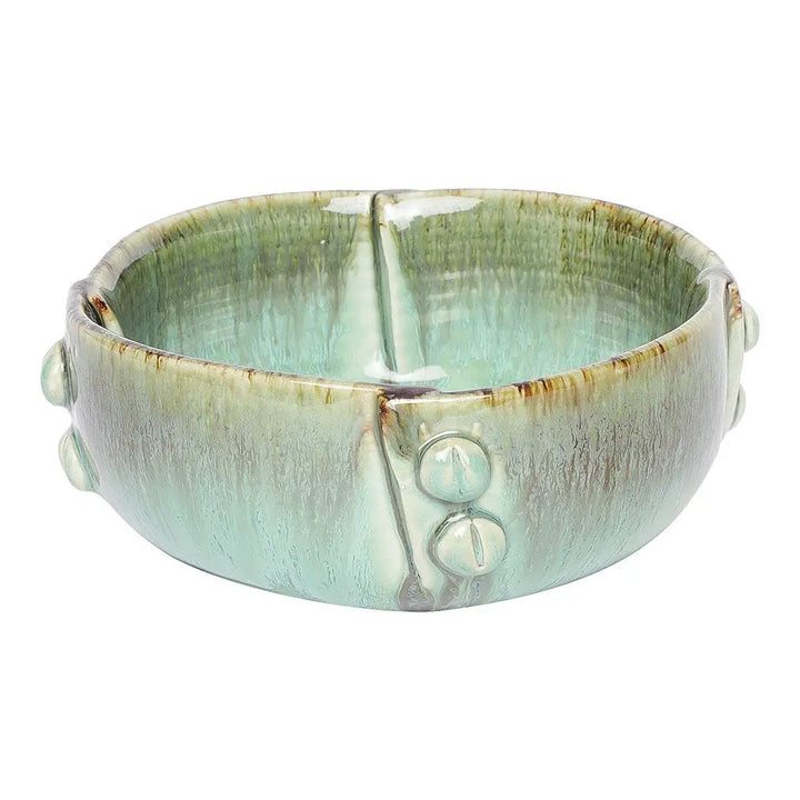 Peppermint Artistic Ceramic Serving Bowl Amalfiee_Ceramics