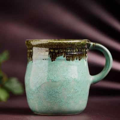 Peppermint Ceramic Beer Mug Amalfiee_Ceramics