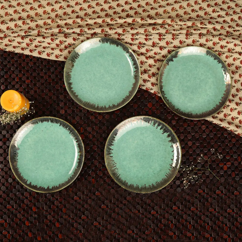 Peppermint Ceramic Dinner Set 16pc Amalfiee_Ceramics