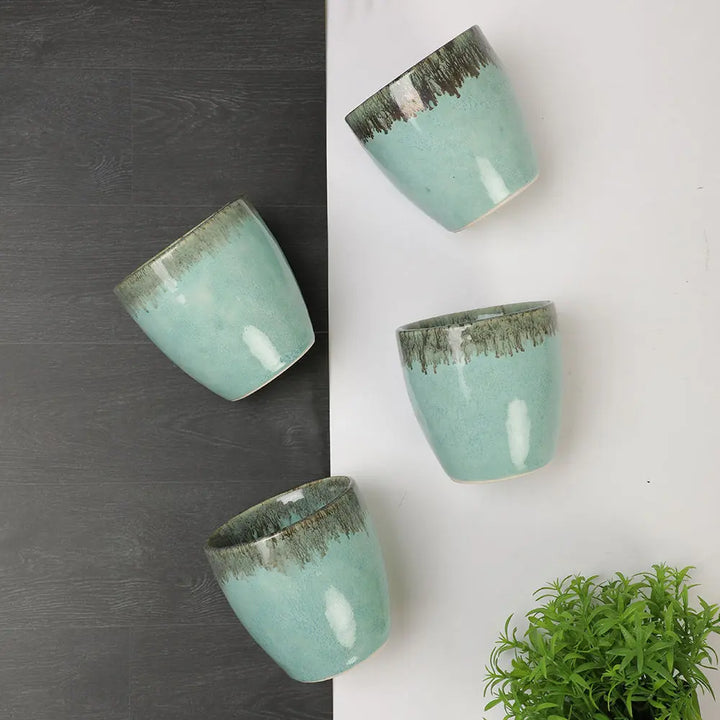 Peppermint Ceramic Drinking Glasses Amalfiee_Ceramics
