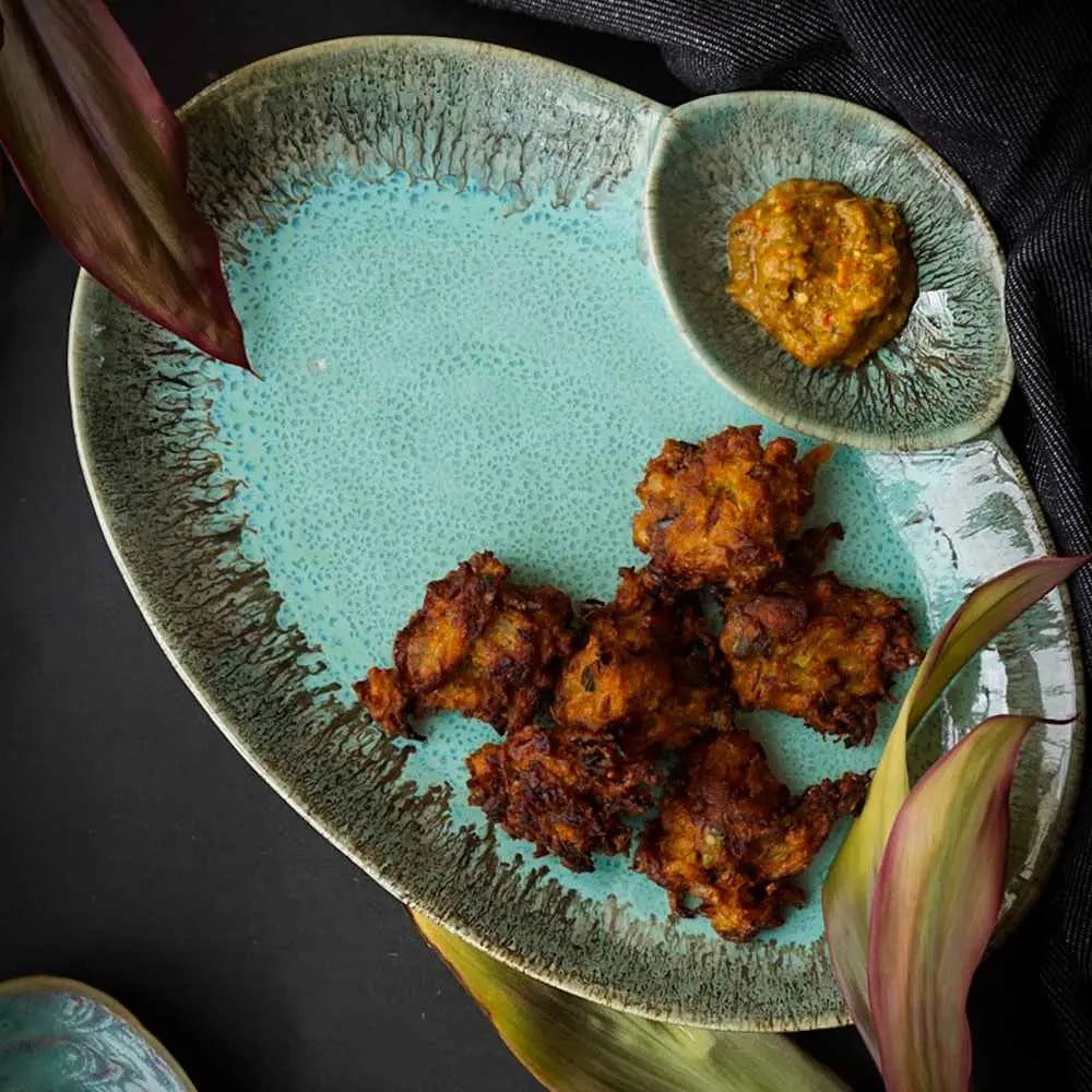 Peppermint Chip &amp; Dip Serving Platter Amalfiee_Ceramics