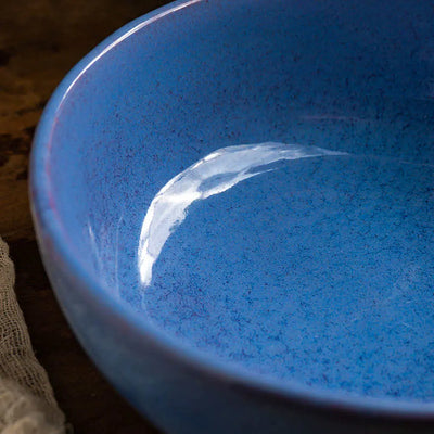 Periwinkle Ceramic Serving Bowls Amalfiee_Ceramics