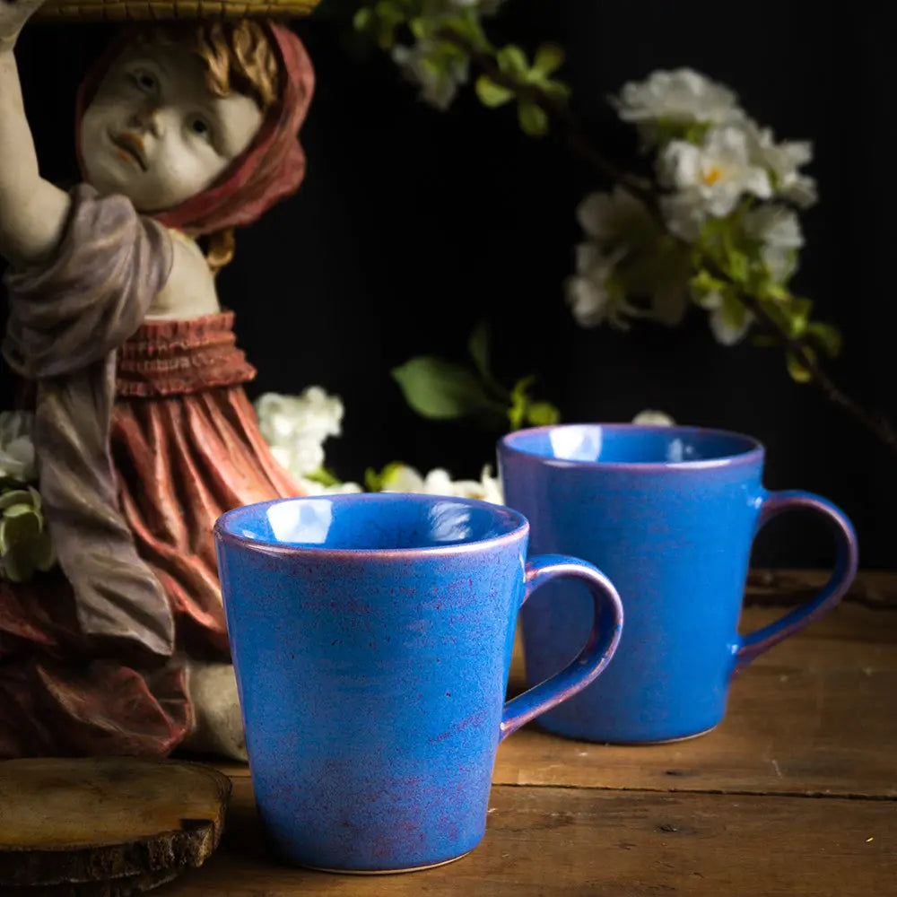Periwinkle Exclusive Ceramic Mugs (Set of 2) Amalfiee_Ceramics
