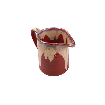 Raajsi Ceramic Easy Pour Deep Red Ceramics Jug Amalfiee_Ceramics