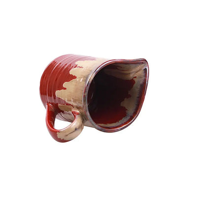 Raajsi Ceramic Easy Pour Deep Red Ceramics Jug Amalfiee_Ceramics