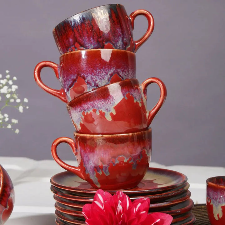 Raajsi Ceramic Tea Cups and Saucers Amalfiee_Ceramics