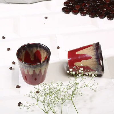 Raajsi Handmade Ceramic Drinking Glass Set of 6 Amalfiee_Ceramics