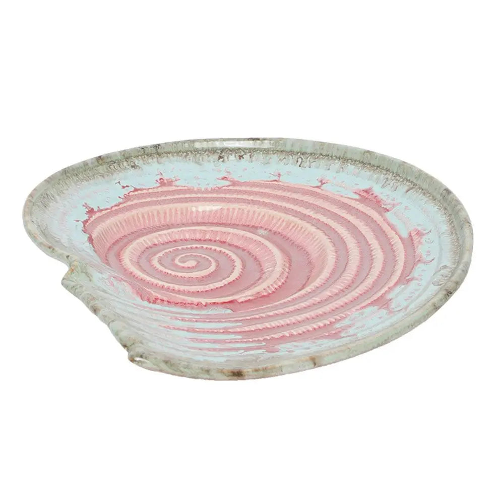 Rouge 12" Ceramic Shell Platter Amalfiee Ceramics
