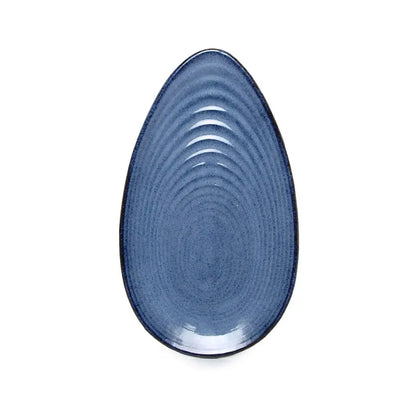 Saanjh Ceramic Oval Platter Amalfiee_Ceramics