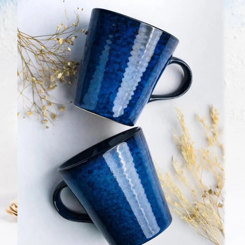 Saanjh Exclusive Handmade Ceramic Mug Set for 2 Amalfiee_Ceramics