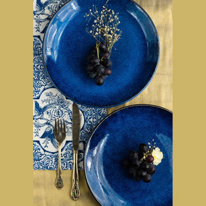 Saanjh Premium Ceramic quarter Plates Amalfiee_Ceramics