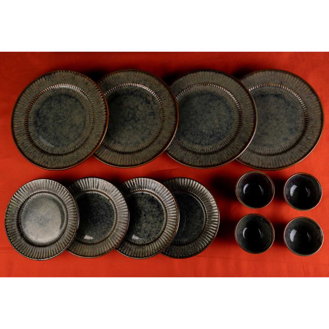 Sage Ceramic Dinner Set of 28 Pcs Amalfiee_Ceramics