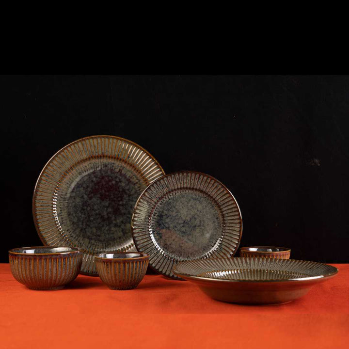 Sage Ceramic Dinner Set of 28 Pcs Amalfiee_Ceramics