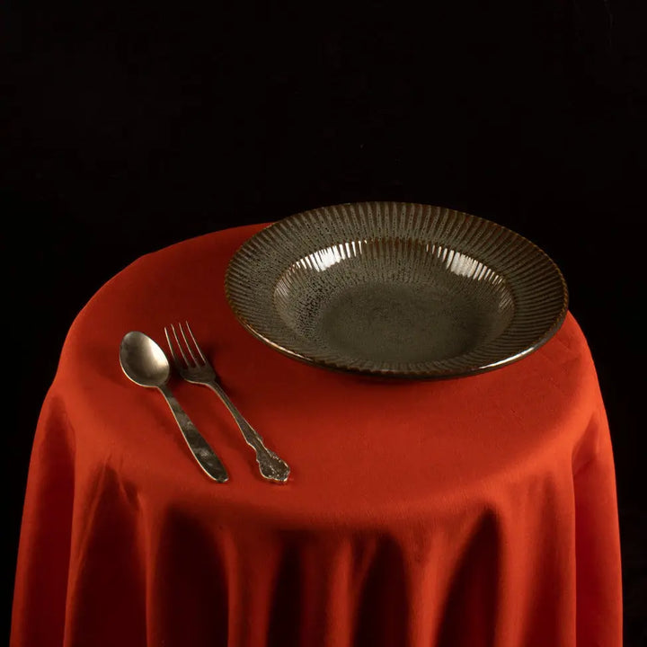 Sage Ceramic Pasta Platter Amalfiee Ceramics