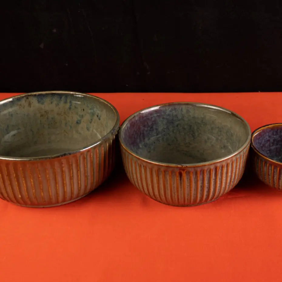 Sage Ceramic Serving Bowls Amalfiee Ceramics