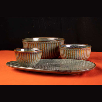 Sage Ceramic Serving Oval Platter Amalfiee_Ceramics