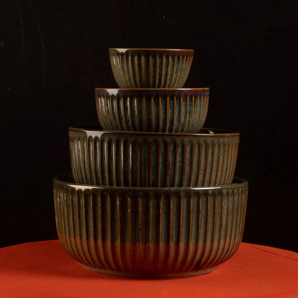 Sage Exclusive Ceramic Serving Bowls Amalfiee Ceramics