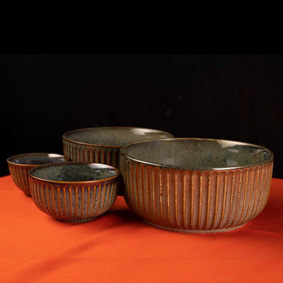 Sage Exclusive Ceramic Serving Bowls Amalfiee Ceramics